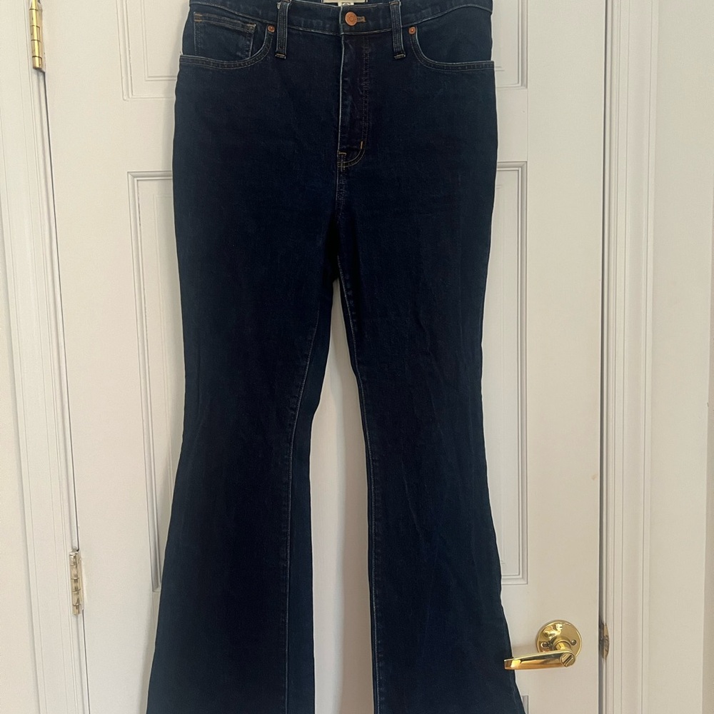 Madewell Indigo Flare Leg Jeans